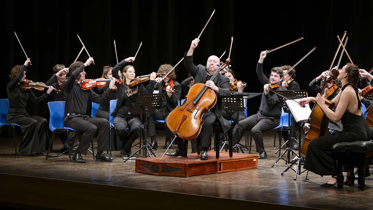 Orchestra da Camera Accademia con Enrico Dindo ph Giorgio Vergnano