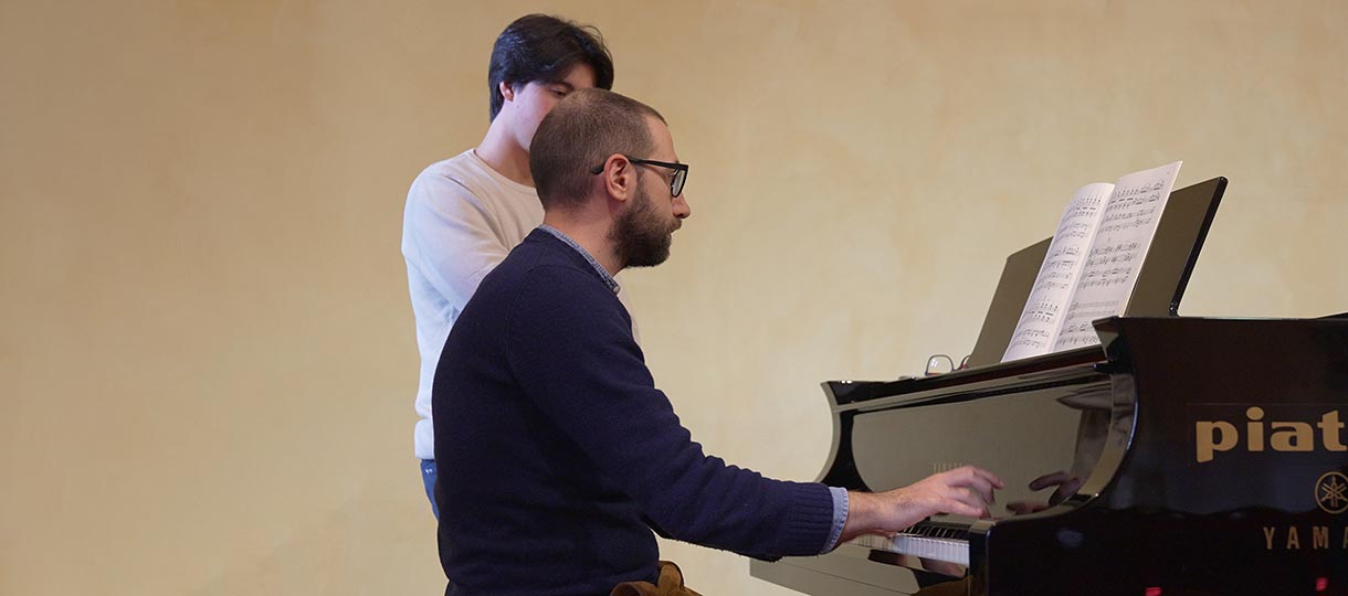 Corso di perfezionamento di pianoforte con Gabriele Carcano