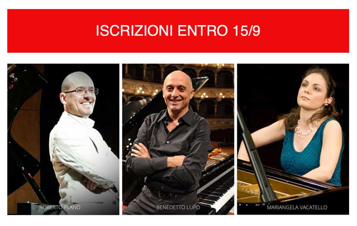 iscrizioni pianoforte plano lupo vacatello