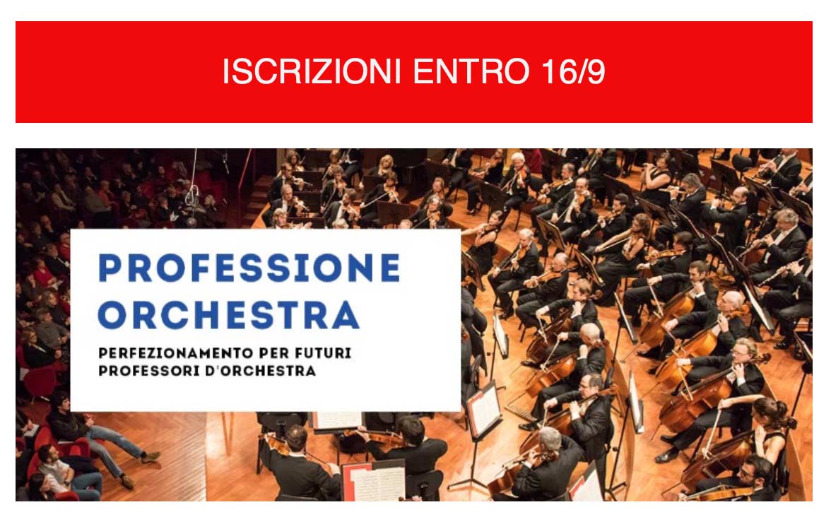 iscrizioni professione orchestra