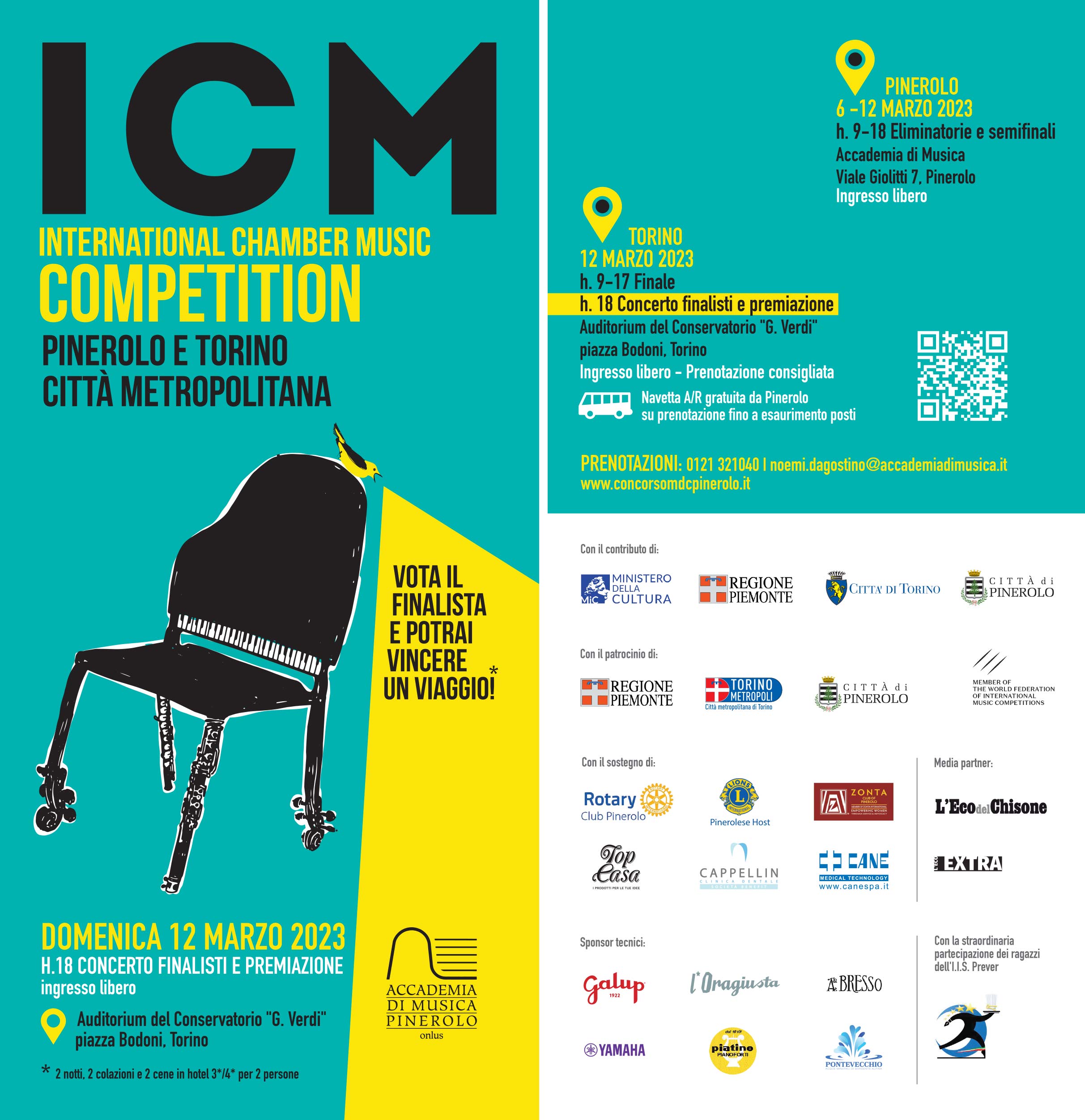 Cartolina ICM Competition Pinerolo Torino