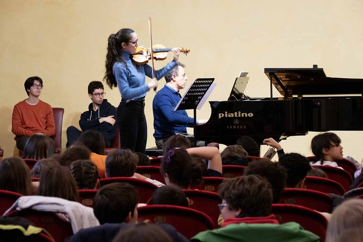 lezione concerto scuole pinerolo